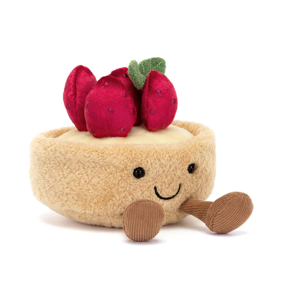 Jellycat Amuseables Fleurette Tarte Aux Fraises