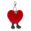 Jellycat Amuseables Heart Bag Charm