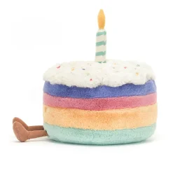 Jellycat Amuseables Rainbow Birthday Cake