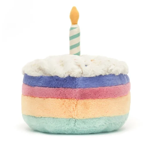 Jellycat Amuseables Rainbow Birthday Cake