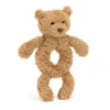 Jellycat Bartholomew Bear Ring Rattle