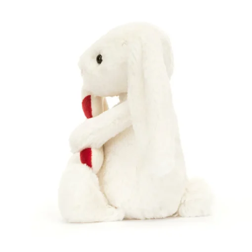 Jellycat Bashful Bunny with Candy Cane