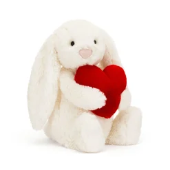 Jellycat Bashful Red Love Heart Bunny