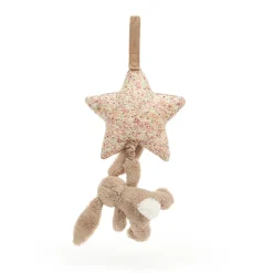 Jellycat Blossom Bea Beige Bunny Musical Pull