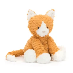 Jellycat Ginger, the Courageous Kitten Book and Fuddlewuddle Ginger Cat