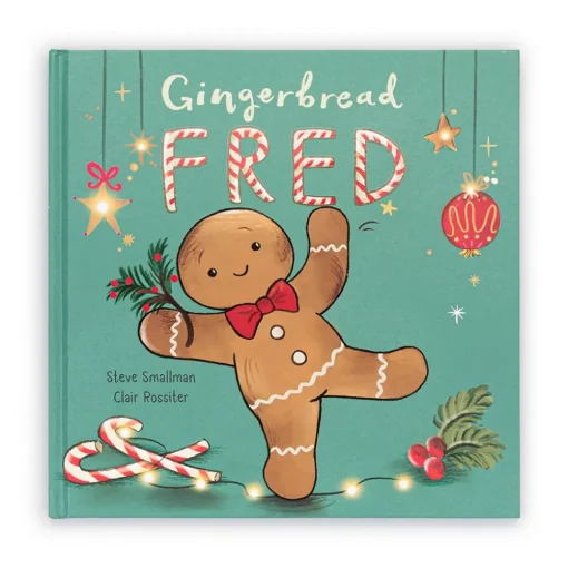 Jellycat Gingerbread Fred Book and Jolly Gingerbread Fred Original