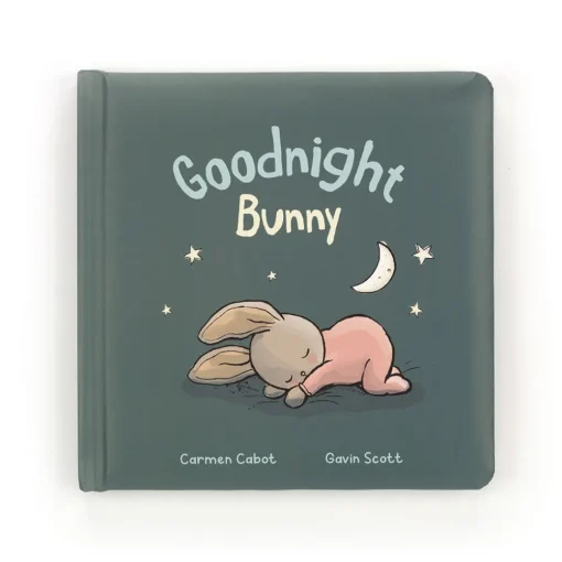 Jellycat Goodnight Bunny Book and Rock-A-Bye Bunny