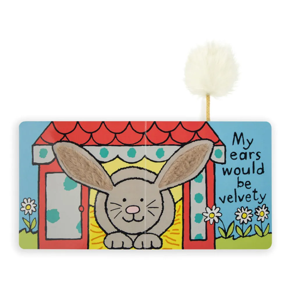 Jellycat If I Were A Bunny Book and Bashful Beige Bunny Small