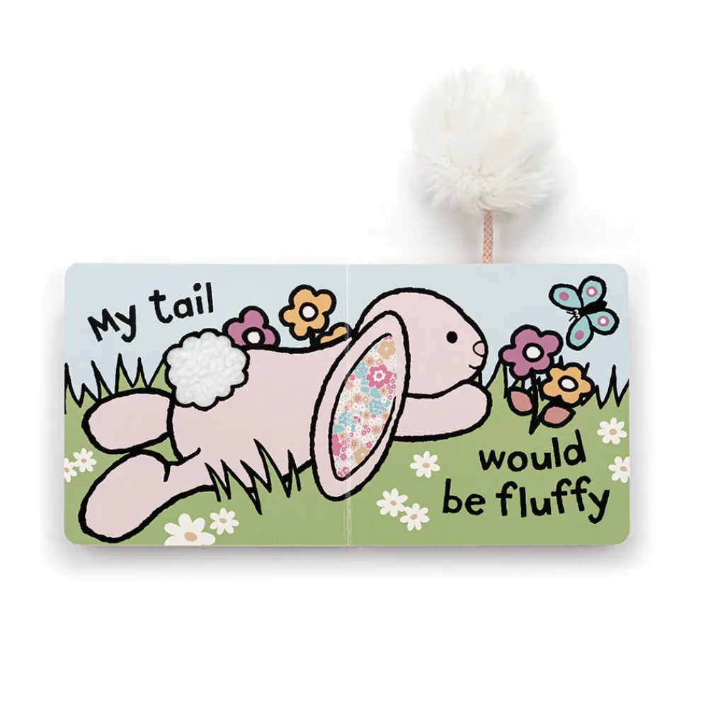 Jellycat If I Were a Bunny Book and Bashful Blush Bunny Medium