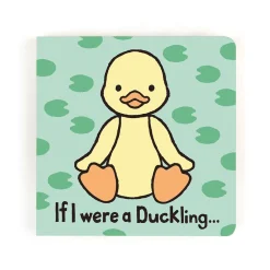 Jellycat If I were a Duckling Board Book and Bashful Duckling Medium