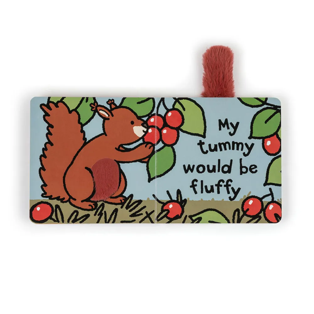 Jellycat If I Were a Squirrel Board Book and Bashful Squirrel Medium