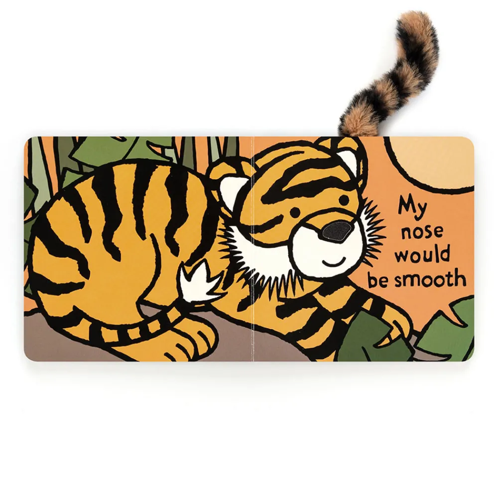 Jellycat If I Were A Tiger Book and Bashful Tiger Medium
