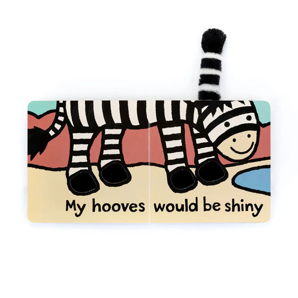 Jellycat If I were a Zebra Board Book