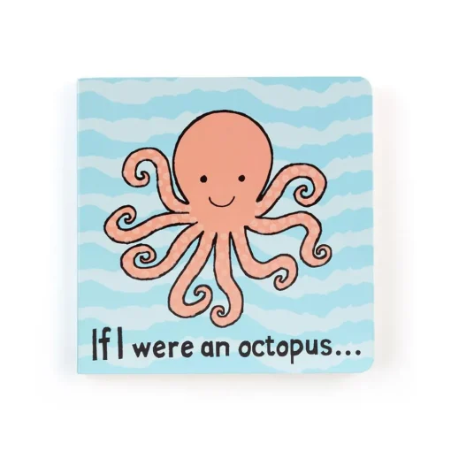 Jellycat If I Were An Octopus Book and Odell Octopus Tiny