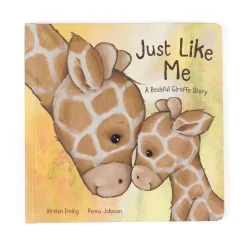 Jellycat Just Like Me Book and Bashful Giraffe Medium