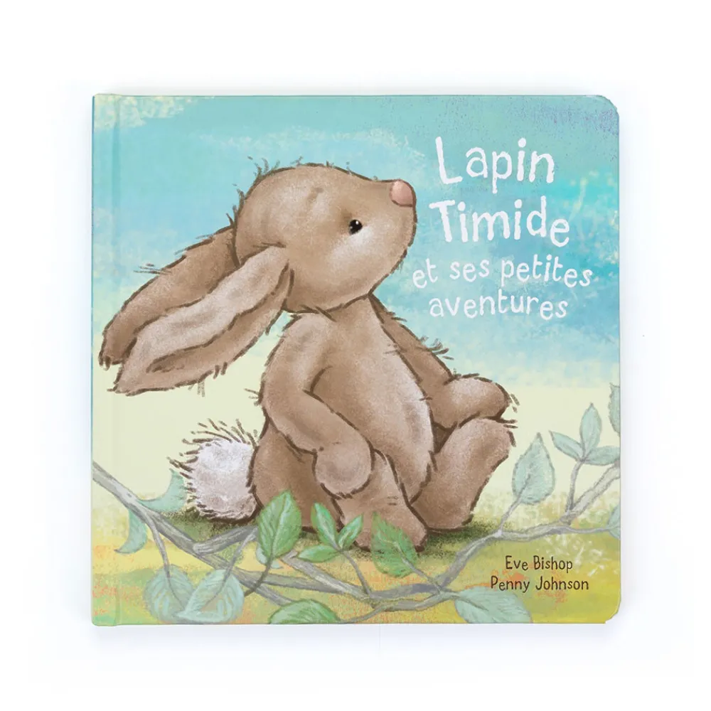 Jellycat Lapin Timide Et Ses Petites Aventures and Bashful Beige Bunny Medium