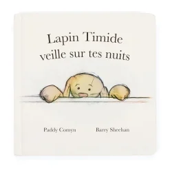 Jellycat Lapin Timide Veille Sur Tes Nuits and Bashful Cottontail Bunny Medium