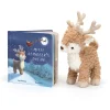 Jellycat Mitzi Reindeer's Dream Book and Mitzi Reindeer Medium