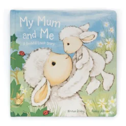 Jellycat My Mum and Me Book and Bashful Lamb Medium