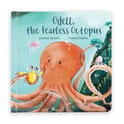 Jellycat Odell, The Fearless Octopus Book and Odell Octopus Little