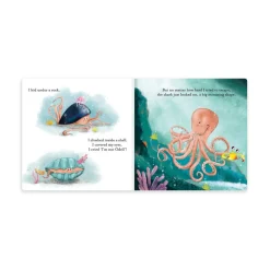 Jellycat Odell, The Fearless Octopus Book and Odell Octopus Little