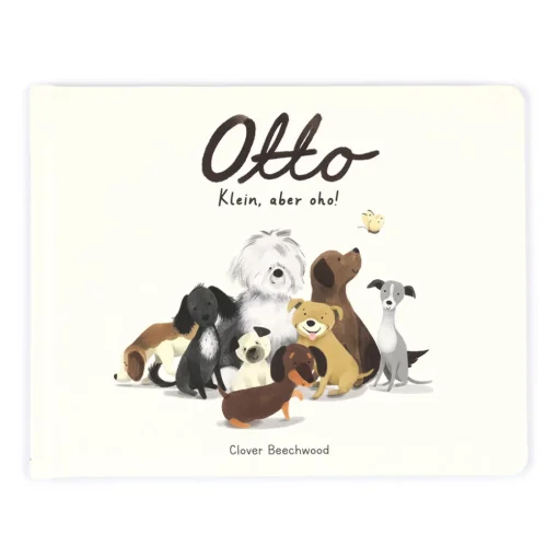 Jellycat Otto Klein, Aber Oho Buch and Otto Sausage Dog Medium
