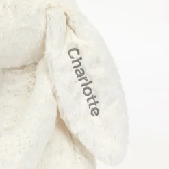 Jellycat Personalised Bashful Cream Bunny Huge