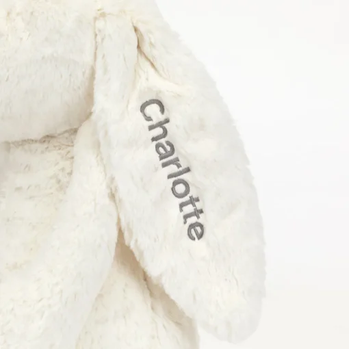 Jellycat Personalised Bashful Cream Bunny Huge