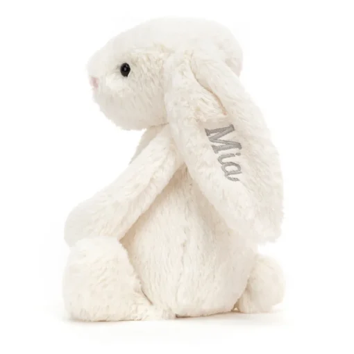 Jellycat Personalised Bashful Cream Bunny Medium
