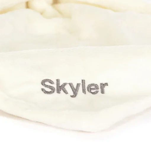 Jellycat Personalised Bashful Cream Bunny Soother