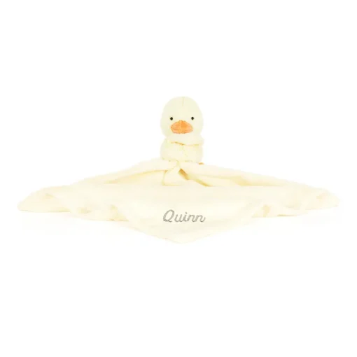 Jellycat Personalised Bashful Duckling Soother