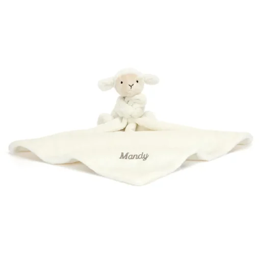 Jellycat Personalised Bashful Lamb Soother