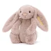 Jellycat Personalised Bashful Luxe Bunny Rosa Medium