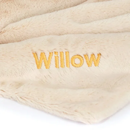 Jellycat Personalised Bashful Luxe Bunny Willow Blankie