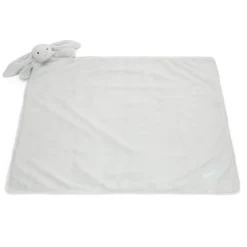 Jellycat Personalised Bashful Silver Bunny Blankie