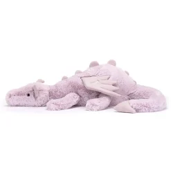 Jellycat Personalised Lavender Dragon Huge