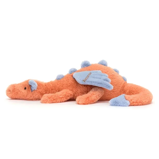 Jellycat Personalised Persimmon Dragon Huge