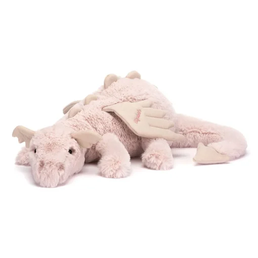 Jellycat Personalised Rose Dragon Huge