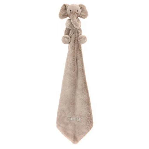 Jellycat Personalised Smudge Elephant Soother