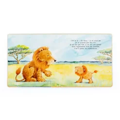 Jellycat Rory, Le Courageux Petit Lion Livre