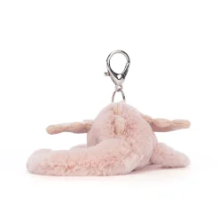 Jellycat Rose Dragon Bag Charm