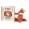 Jellycat Warm in the Storm Book and Bashful Fox Cub Medium